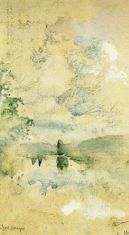 Carl Larsson efter regn oil painting image